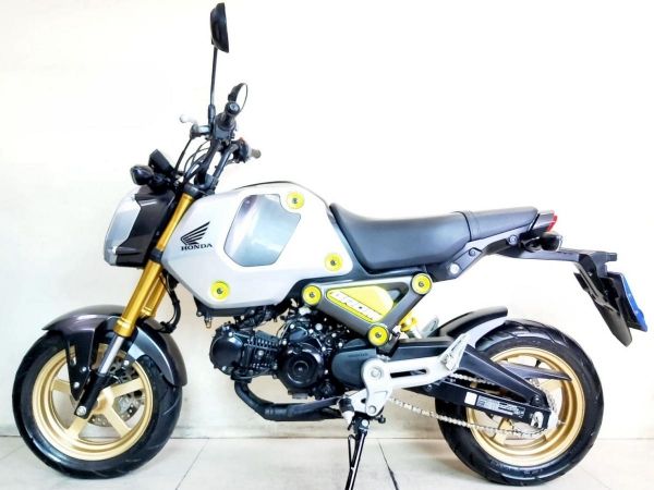 Honda Grom ABS G-sensor ตัวท็อป ปี2022 สภาพเกรดA 2596 km เอกสารพร้อมโอน