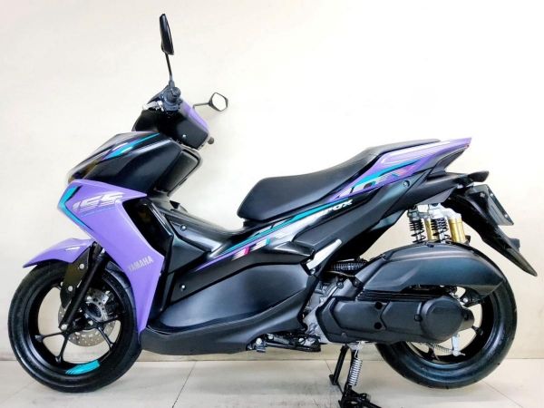 All NEW Yamaha Aerox 155 ABS Keyless Y-Connect ปี2024 สภาพเกรดA 2095 km เอกสารพร้อมโอน