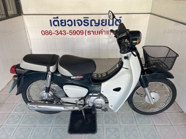 Super Cub รถบ้านแท้ ผู้ญใช้ สภาพพร้อมใช้ สีเดิมโรงงาน เอกสารครบ ไม่เคยล้ม เครื่องเดิม ศูนย์ดี ลองขับได้ วิ่ง7000 ปี61 รูปที่ 2