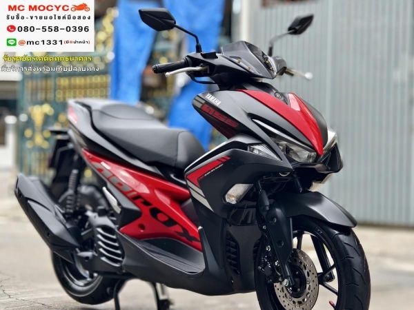 Aerox 2018 รถบ้านแท้ วิ่ง10000โล เล่มครบพร้อมโอน  No683 รูปที่ 2