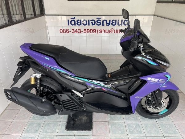 Aerox ABS Connected ไมล์แท้ กุญแจครบ ไม่ล้ม ไม่ชน สภาพพร้อมใช้ เครื่องเดิม ศูนย์ดี ชุดสีสวย มีรับประกัน วิ่ง5000 ปลายปี66 รูปที่ 2