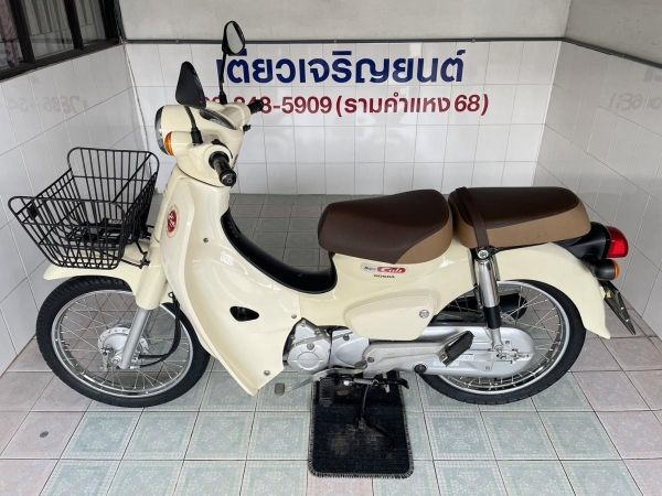 Super Cub ภาษีไม่ขาด รถบ้านแท้ ผู้ญใช้ สภาพพร้อมใช้ สีเดิมโรงงาน เอกสารครบ ไม่เคยล้ม เครื่องเดิม ศูนย์ดี วิ่ง5000 ปลายปี62 รูปที่ 3