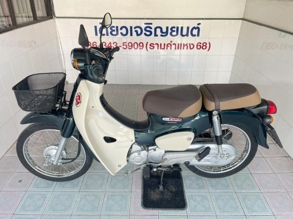 Super Cub ภาษีไม่ขาด รถบ้านแท้ ผู้ญใช้ สภาพพร้อมใช้ สีเดิมโรงงาน เอกสารครบ ไม่เคยล้ม เครื่องเดิม ศูนย์ดี วิ่ง5000 ปี63 รูปที่ 3