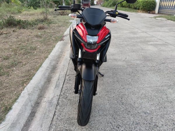 เก็บเงินปลายทาง  Suzuki GSX-S150 สีดำแดงค่ะ รูปที่ 4