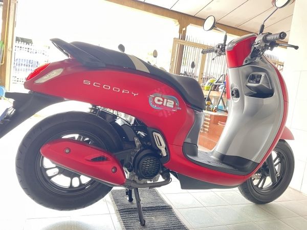 Scoopy Club12 ไมล์แท้ สภาพซื้อจอด รถใช้งานน้อย เจ้าของดูแลดี ไม่เคยล้ม เอกสารครบ มีสมุดคู่มือ วิ่ง8000 ปี66 รูปที่ 5