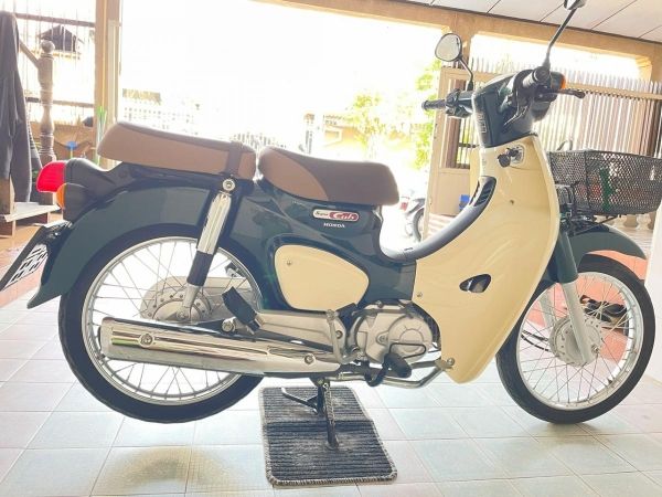 Super Cub ภาษีไม่ขาด รถบ้านแท้ ผู้ญใช้ สภาพพร้อมใช้ สีเดิมโรงงาน เอกสารครบ ไม่เคยล้ม เครื่องเดิม ศูนย์ดี วิ่ง5000 ปี63 รูปที่ 5