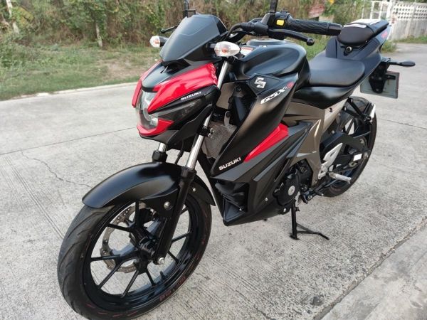 เก็บเงินปลายทาง  Suzuki GSX-S150 สีดำแดงค่ะ รูปที่ 6