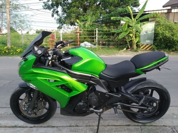 ลดราคา Kawasaki Ninja 650 สีเขียวครับ