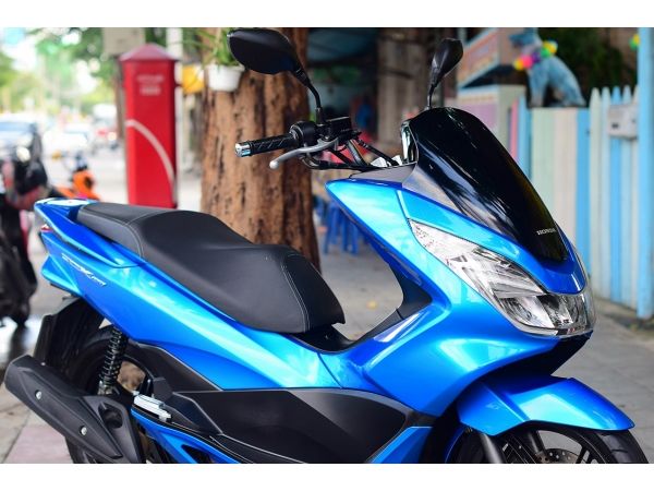 รูปของ pcx 150 สีนํ้าเงิน รถบ้านมีเล่มเอกสารครบ