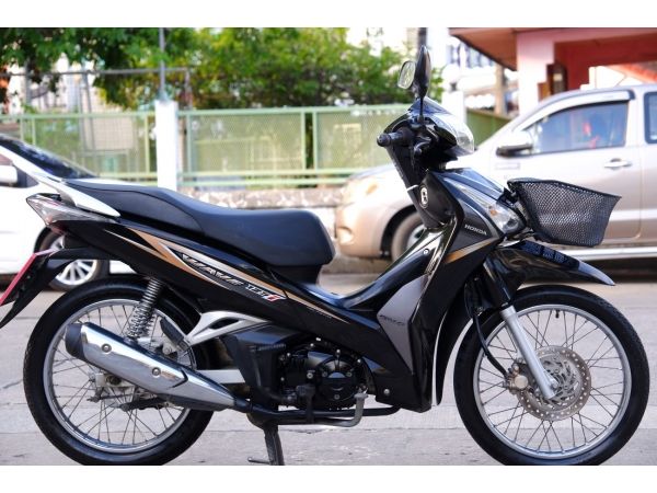 Wave 125i สตาดมือ ชุดสีสวย ยางหน้าหลังใหม่ รถบ้านมือเดียว เครื่องเดิม มีเล่มชุดโอนครบ