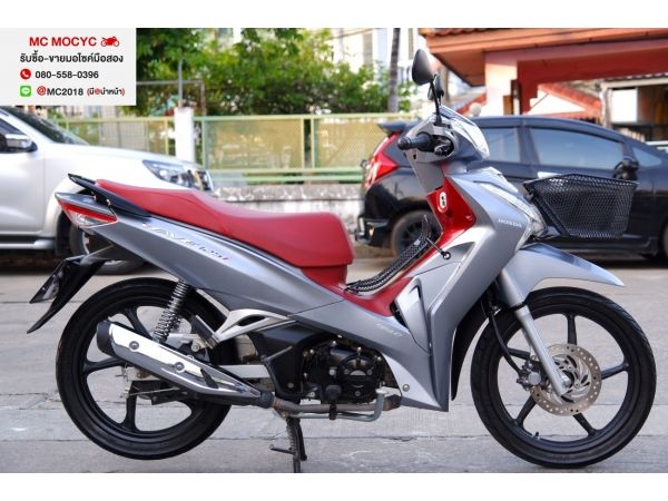 Wave 125i 2019 LED ตัวTop โฉมล่าสุด รถบ้านมือเดียวเครื่องเดิม มีเล่มชุดโอนครบ รูปที่ 0