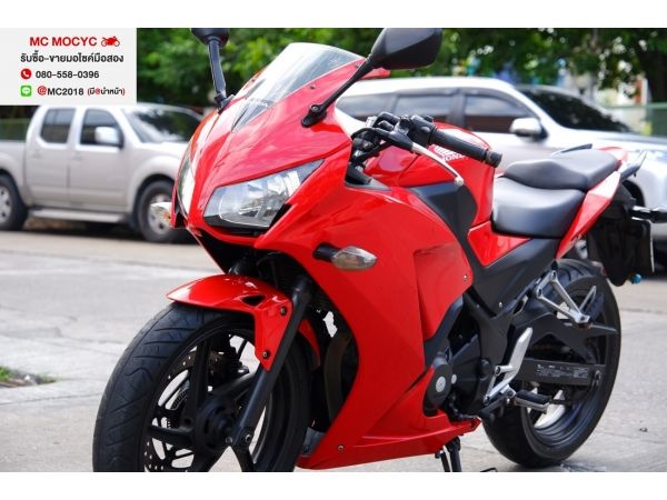 CBR 300 2015 สีแดง ชุดสีสดมาก รถบ้านเครื่องดี มีเล่มชุดโอนครบ ภาษีไม่ขาด  2