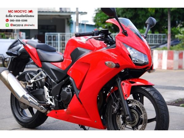 CBR 300 2015 สีแดง ชุดสีสดมาก รถบ้านเครื่องดี มีเล่มชุดโอนครบ ภาษีไม่ขาด  2 รูปที่ 0