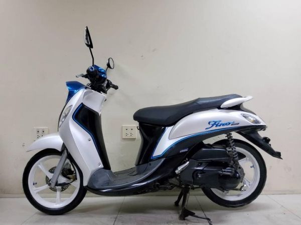 All NEW Yamaha Fino 125 fi Deluxe Remote  ตัวท็อป โฉมใหม่ล่าสุด สภาพเกรดA 8987 กม. เอกสารครบพร้อมโอน.jpg รูปที่ 0