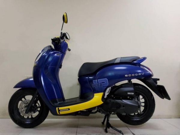 All NEW Honda Scoopy i CLUB12 LED ปี2021 ตัวท็อป idlingstop combibrake remote keyless โฉมใหม่ล่าสุด สภาพเกรดA 2816 กม. เอกสารครบพร้อมโอน