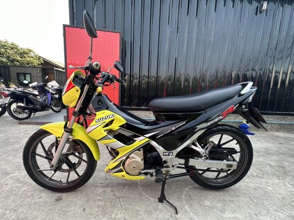 ขายสด Suzuki Raider 150Rcc. สีเหลือง-ดำ รูปที่ 0