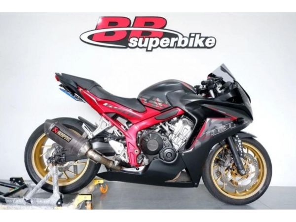 Cbr650f สีดำโครงแดง รถปลายปี16 จดทะเบียนปี17 หล่อๆ สภาพกริ๊บๆ รูปที่ 0