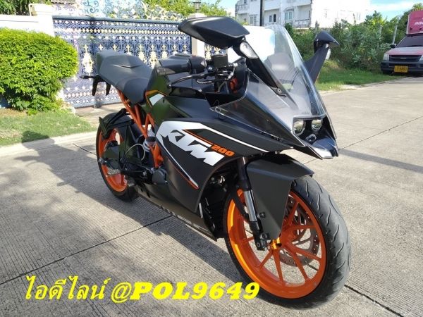 ใช้เพียง 2 พันkmแท้. ลดราคา KTM RC200 ใหม่กิ๊ก รูปที่ 1