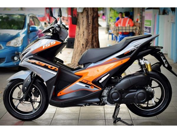 aerox 2020 สีเทาส้ม ตัวใหม่ล่าสุด รูปที่ 1