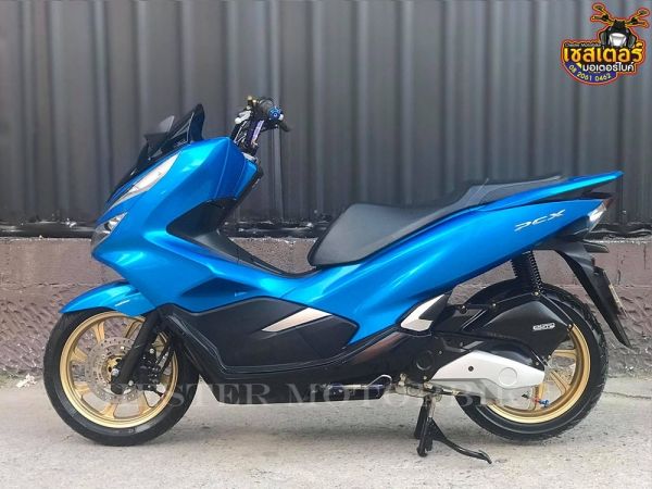 PCX 2019 แม็กทอง เครื่องยนต์ดี รถสวย รถมือเดียว แฮนด์ไทเท ไล่น็อตทองทั้งคัน รูปที่ 1