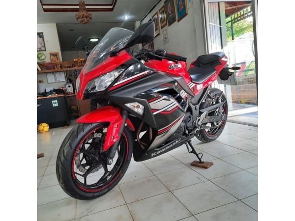 ขายลูกเดียว ninja300 สวยกริบ รูปที่ 1