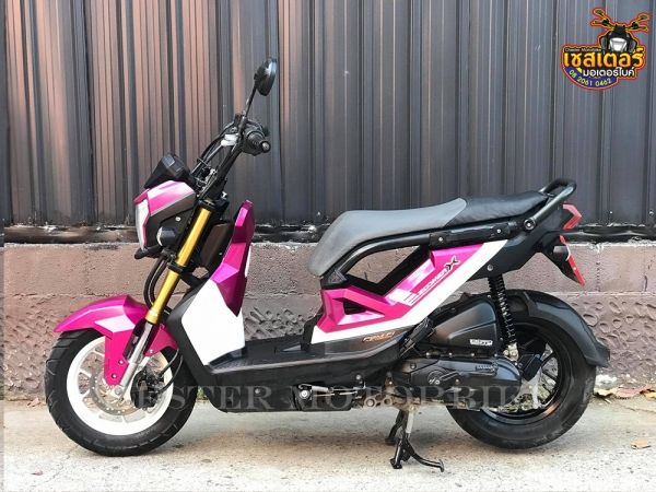 Honda Zoomer X รถจดทะเบียนปี 2018 เครื่องยนต์เดิม ขับนิ่ม รถสวย สภาพกริ๊บๆ รูปที่ 1