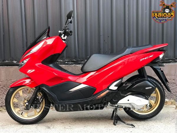 PCX 2019 ไมลหลักพัน รถสภาพเดิมๆ เครื่องไม่เคยแกะ เครื่องดี รถสวย รูปที่ 1