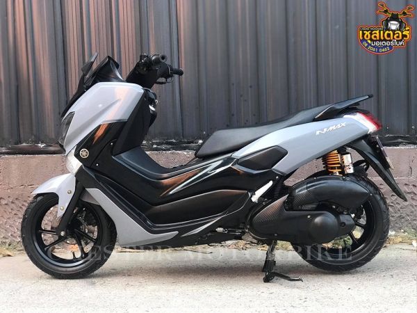 Yamaha NMAX 155 รถจดทะเบียน 2019 สีเทาแลมโบ ครื่องยนต์เดิม เครื่องดี ชุดสีสวยไม่มีรอย รูปที่ 1