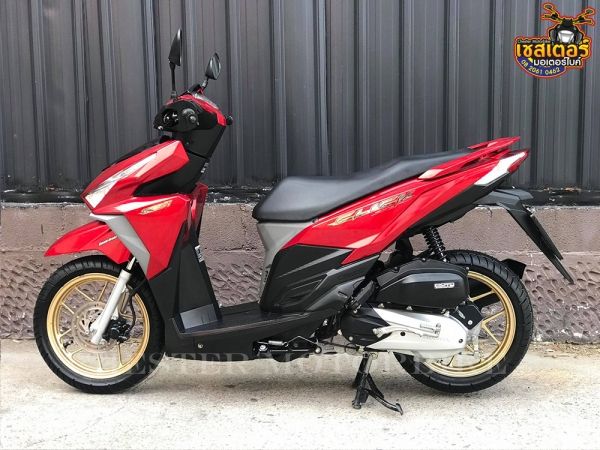 Honda Click125i รถจดทะเบียนปี 2018 ล้อแม็ก สตาร์ทมือ ไฟLED เครื่องยนต์เดิมๆ ยางใหม่หน้า-หลัง รูปที่ 1