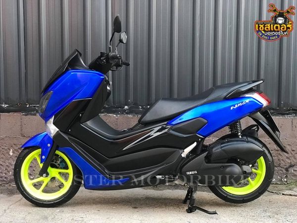 NMAX 155 สภาพหล่อๆ รถจดทะเบียนปี 2019 เครื่องยนต์เดิม ท่อผ่า รถมือเดียว ใช้งานไม่หนัก ชุดสีสวย รูปที่ 1