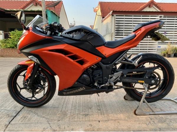 Kawasaki Ninja300 ABS ปี2014 สีส้ม-ดำ รูปที่ 1