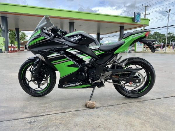 Kawasaki Ninja300 KRT ปีจด2016 สีเขียว-ดำ รูปที่ 1