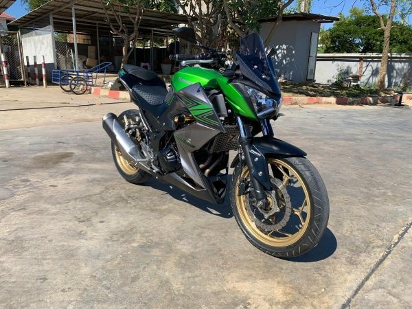 Kawasaki Z300 ABS ปีจด2017 สีเขียว รูปที่ 1