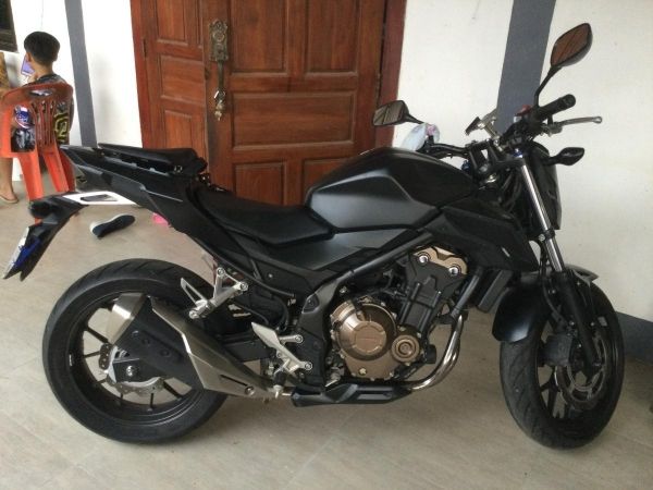 ขาย Honda CBR500F ราคาถูก สภาพเยี่ยม จอดไว้ ไม่ค่อยได้ใช้ รูปที่ 1