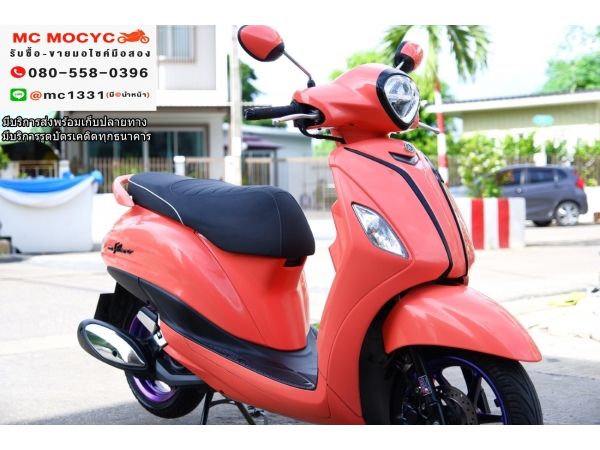 Grand Filano Hybrid สีชมพู รุ่นTOP ABS 2022 วิ่ง7000โล รถบ้านมือเดียว มีเล่มชุดโอนครบ NO359 รูปที่ 1