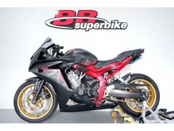 Cbr650f สีดำโครงแดง รถปลายปี16 จดทะเบียนปี17 หล่อๆ สภาพกริ๊บๆ รูปที่ 1