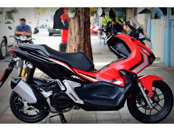 ADV 150 2020 สีแดงดำ scooter adventure รูปที่ 2