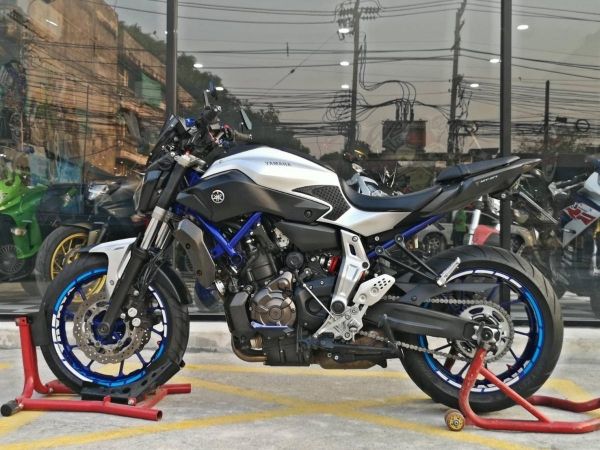 Yamaha MT07 ปี 2016 abs​ 2 สูบตัวแรง​ ยกทุกเกียร์​  มาพร้อมของแต่ง​ ขี่หล่อได้เลย​ รูปที่ 2