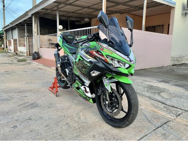 Kawasaki Ninja400 SE ปีจด2018 สีดำ-เขียว รูปที่ 2