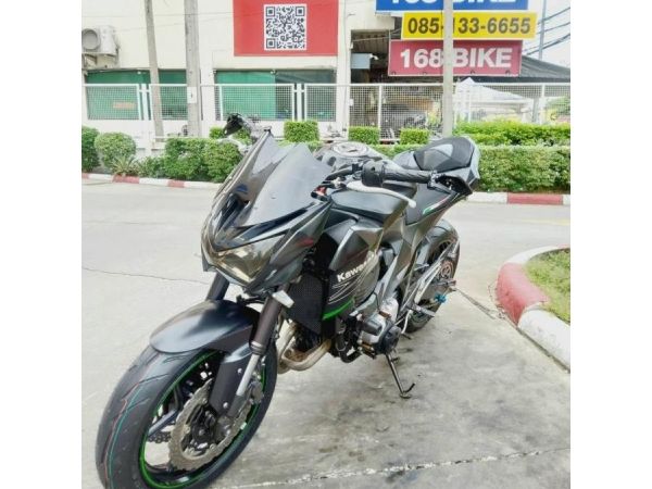 ออกรถเบ็ดเสร็จ 9000 Kawasaki Z800 ปี2016 สภาพเกรดA 9814 km เอกสารครบพร้อมโอน รูปที่ 2