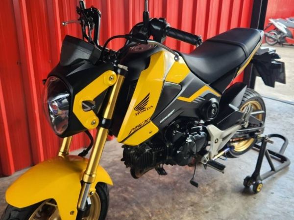 ขายสด-ผ่อน Honda MSX 125 ไฟกลม สีเหลือง รูปที่ 2