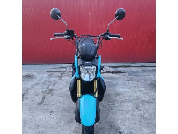 ขายสด-ผ่อน Honda Zoomer-x  110  สีฟ้า-ดำ รูปที่ 2