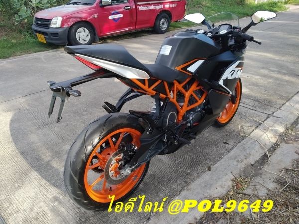 ใช้เพียง 2 พันkmแท้. ลดราคา KTM RC200 ใหม่กิ๊ก รูปที่ 3