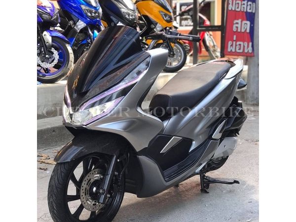 Pcx 2018  สภาพสวย รถมือเดียว ชิ้นคาร์บอนจุกๆ ภายในเดิมๆเเต่งภายนอกอย่างเดียว รูปที่ 3