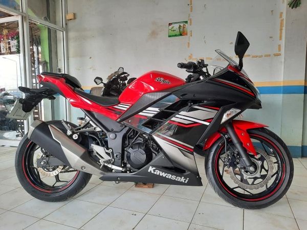 ขายลูกเดียว ninja300 สวยกริบ รูปที่ 3