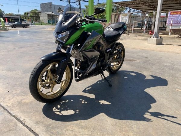 Kawasaki Z300 ABS ปีจด2017 สีเขียว รูปที่ 3