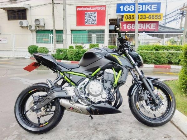 ออกรถเบ็ดเสร็จ 7900 Kawasaki Z650 ABS ปี2019 สภาพเกรดA 5725 km เอกสารครบพร้อมโอน รูปที่ 3