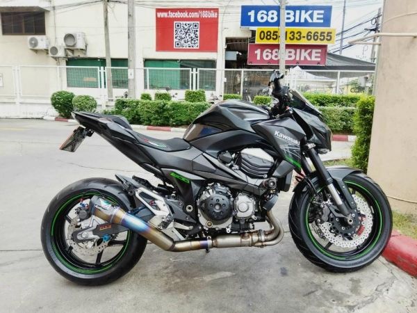 ออกรถเบ็ดเสร็จ 9000 Kawasaki Z800 ปี2016 สภาพเกรดA 9814 km เอกสารครบพร้อมโอน รูปที่ 3