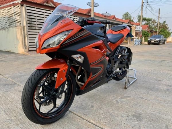 Kawasaki Ninja300 ปี2014 สีส้ม-ดำ รูปที่ 4