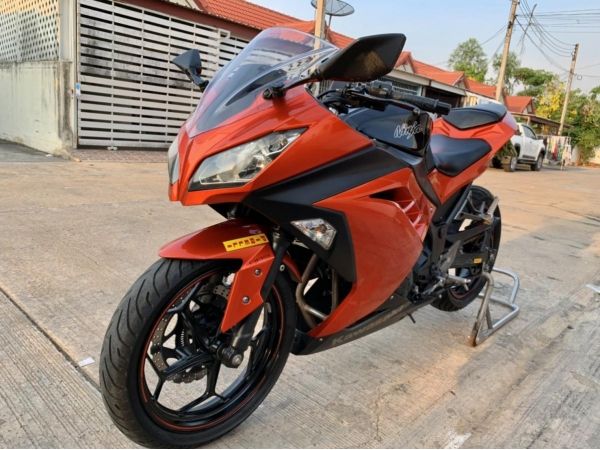 Kawasaki Ninja300 ABS ปี2014 สีส้ม-ดำ รูปที่ 4